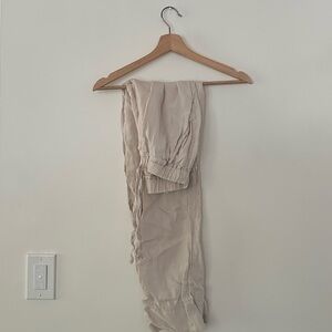 Parachute Home Beige Linen Pants